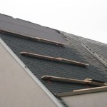 Roof during repair