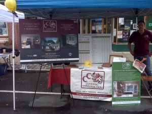 Cumming Construction Booth at Greenfest