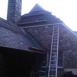 St. Luke's roof under repair