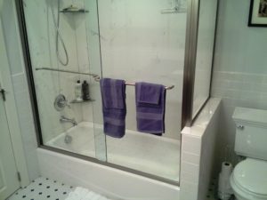 Glass Shower Bath